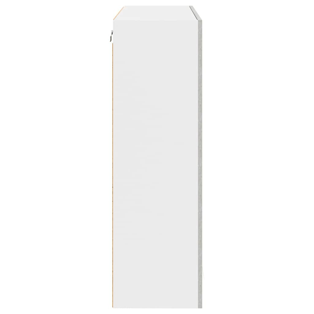 Hængeskab Riga Beton Grå 80 x 31 x 100 cm Konstrueret træ