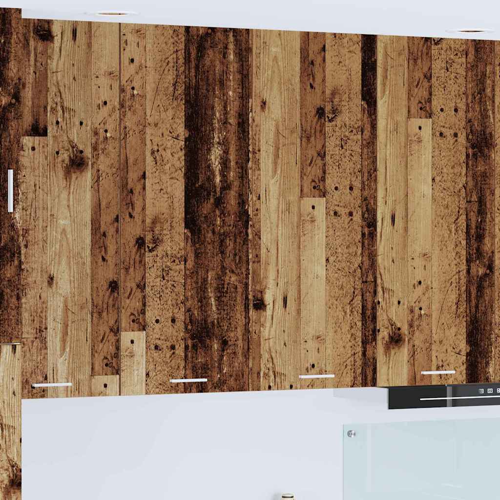 Hængeskab Riga Gammelt træ 80 x 31 x 100 cm Konstrueret træ