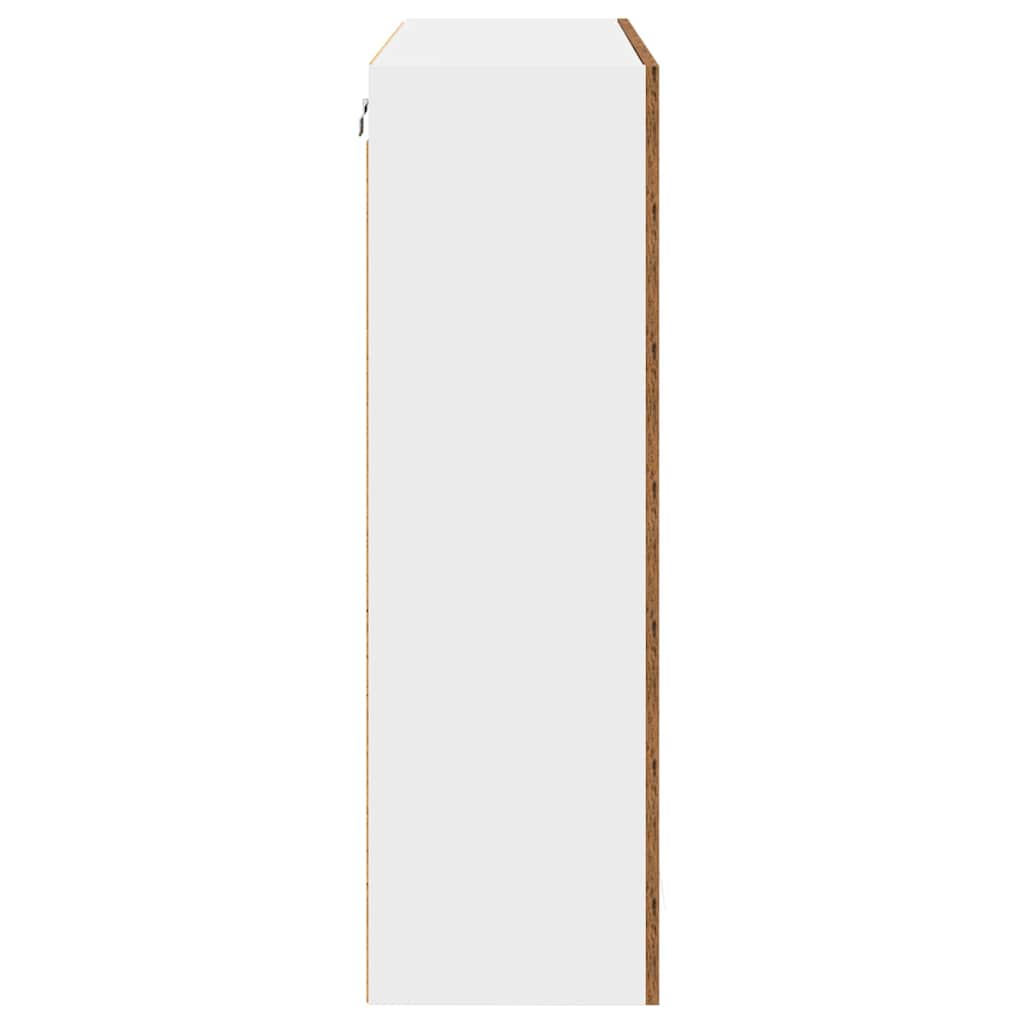 Hængeskab Riga Gammelt træ 80 x 31 x 100 cm Konstrueret træ