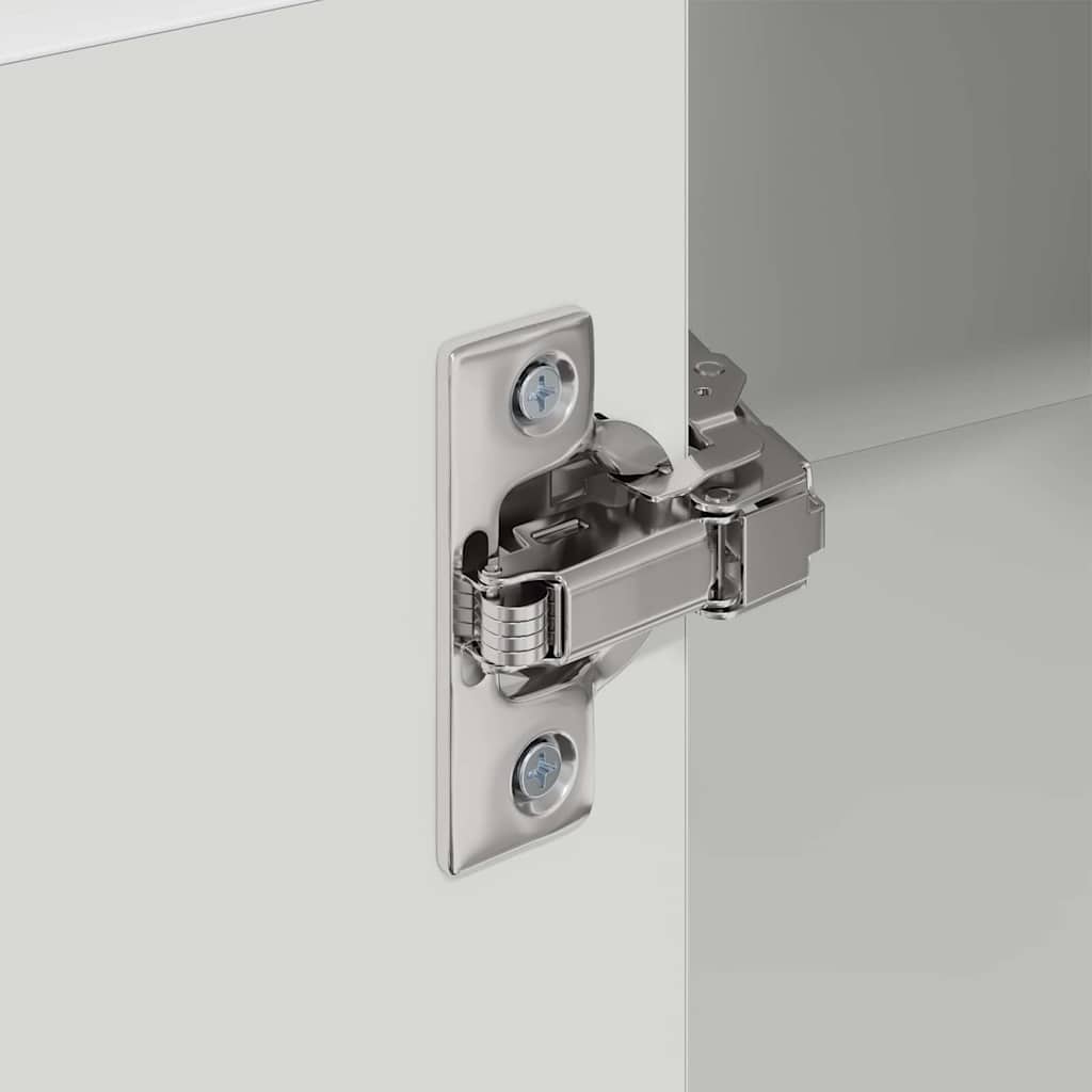 Hængeskab med dør Riga Hvid 57 x 57 x 100 cm Konstrueret træ