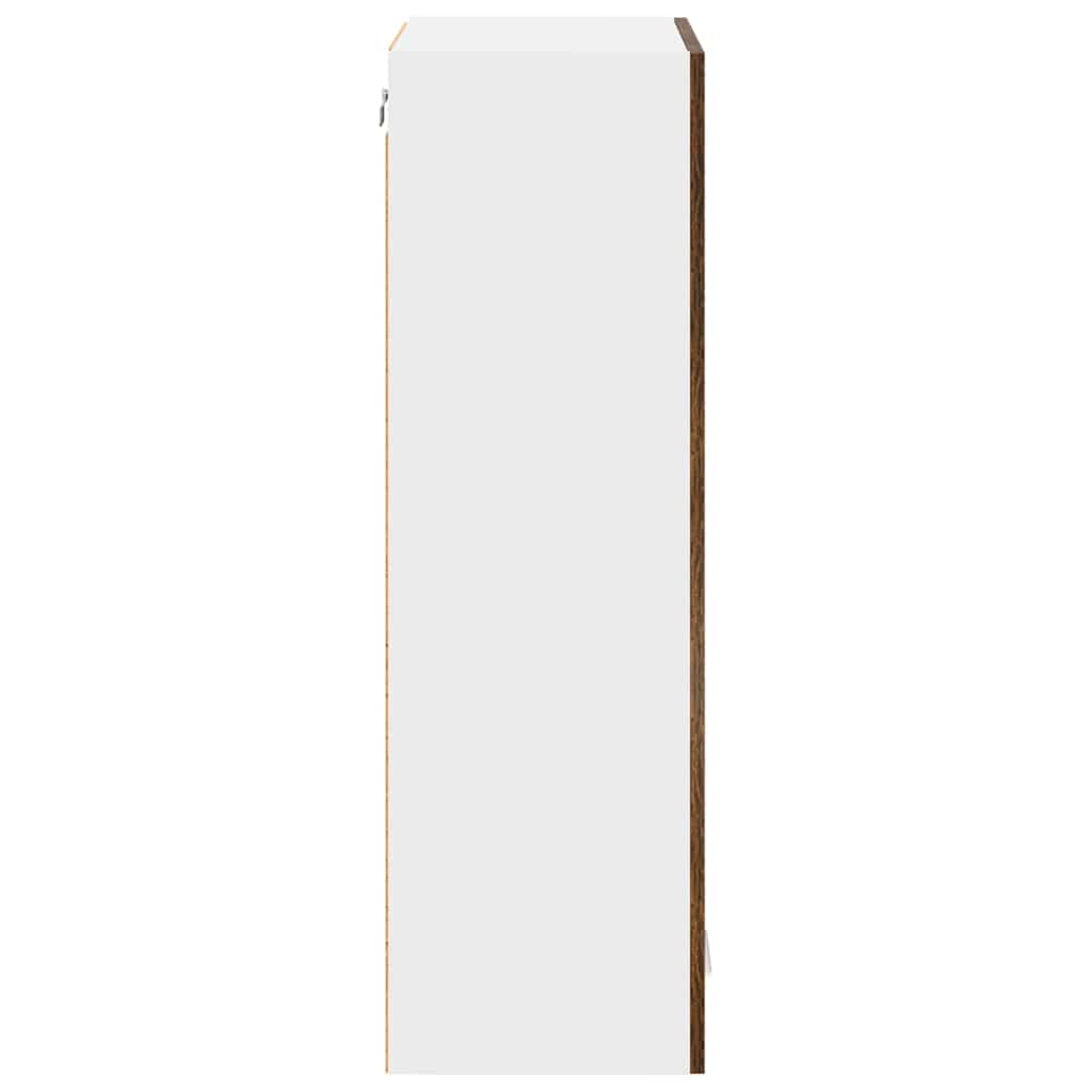 Hængeskab Riga Røget eg 60 x 31 x 100 cm Konstrueret træ