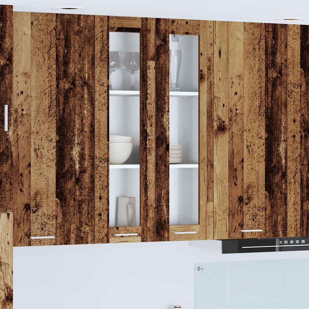 Hængeskab Riga Gammelt træ 60 x 31 x 100 cm Konstrueret træ