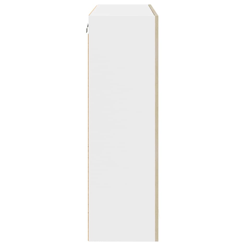 Hængeskab Riga Sonoma eg 80 x 31 x 100 cm Konstrueret træ