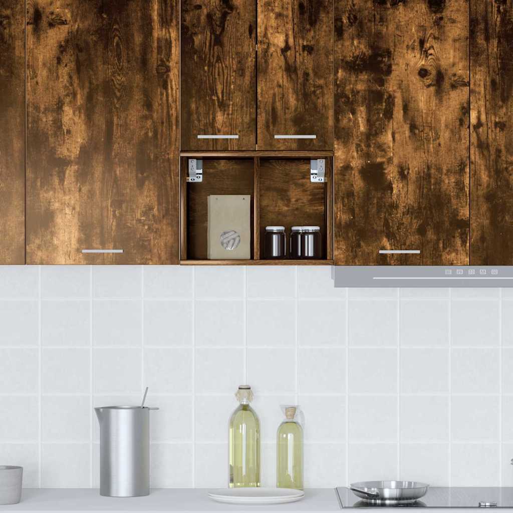 Hængeskab Riga Røget eg 30 x 29,5 x 40 cm Konstrueret træ