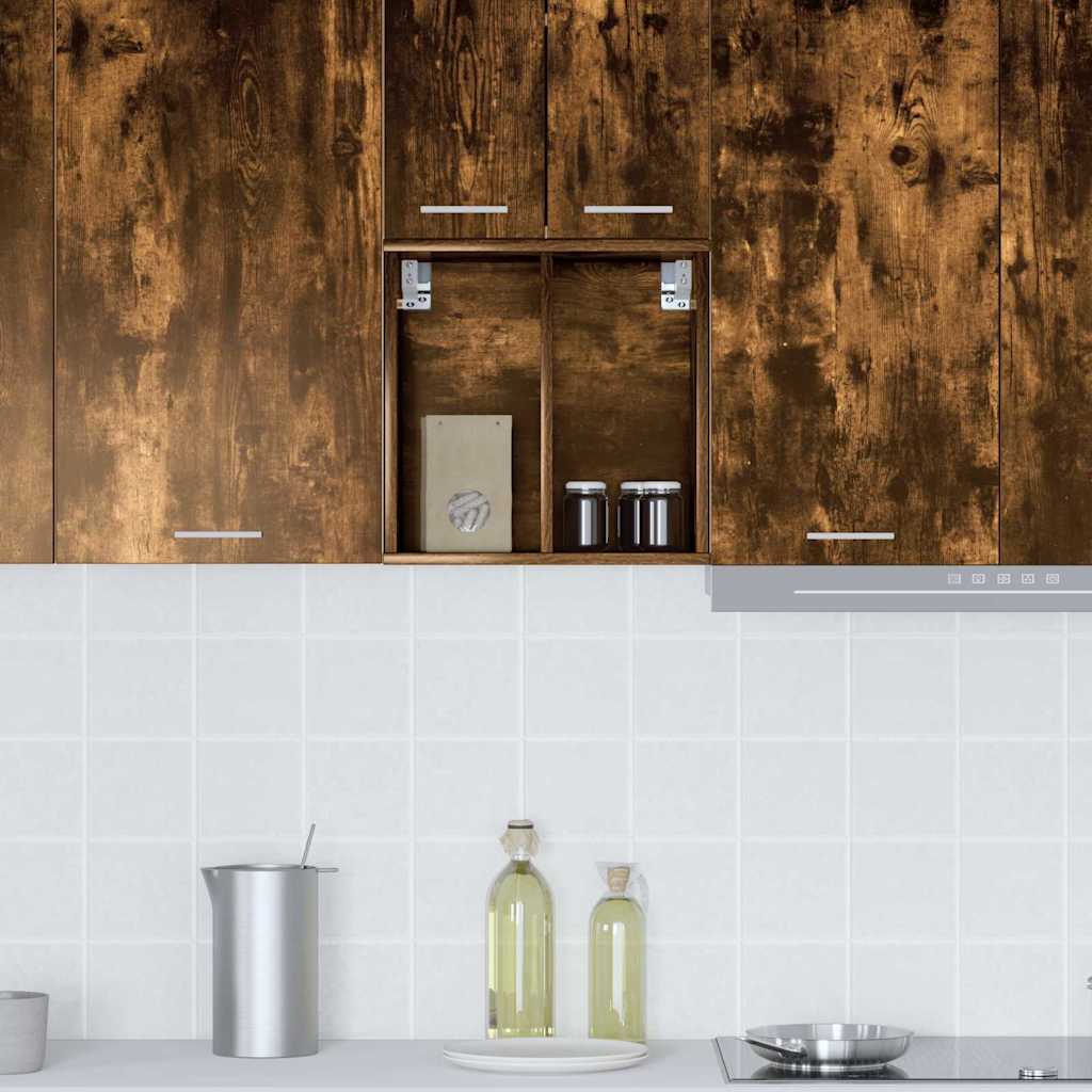 Hængeskab Riga Røget eg 40 x 29,5 x 40 cm Konstrueret træ