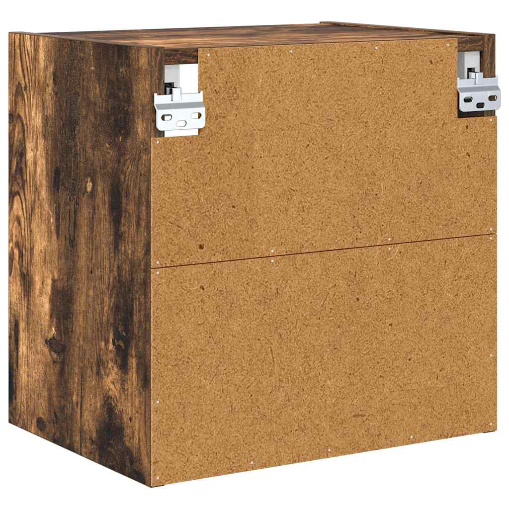 Hængeskab Riga Røget eg 40 x 29,5 x 40 cm Konstrueret træ