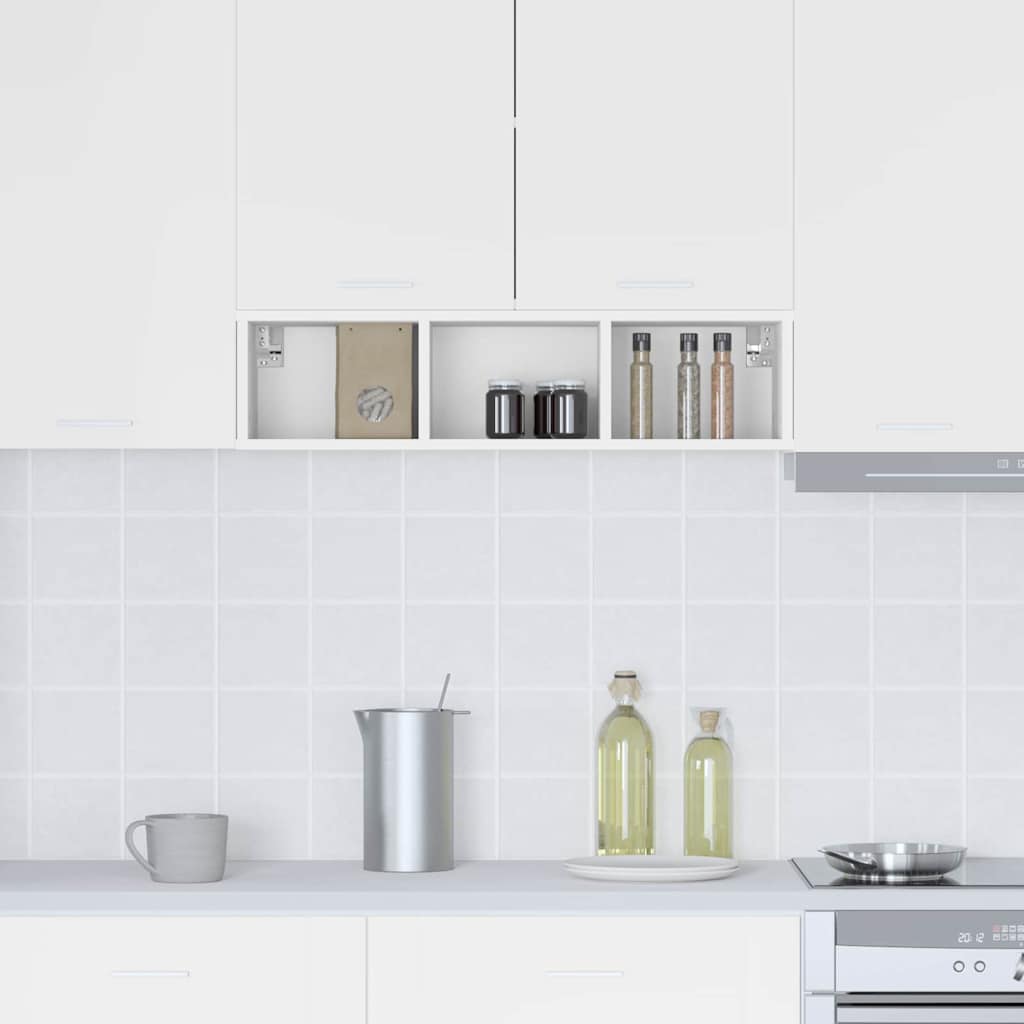 Hængeskab Riga Hvid 20 x 29,5 x 80 cm Konstrueret træ