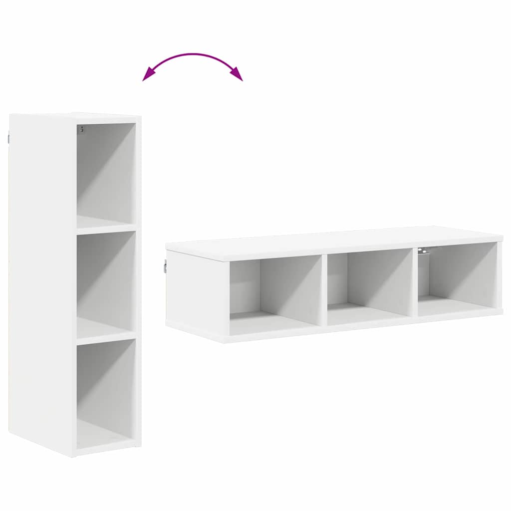 Hængeskab Riga Hvid 20 x 29,5 x 80 cm Konstrueret træ