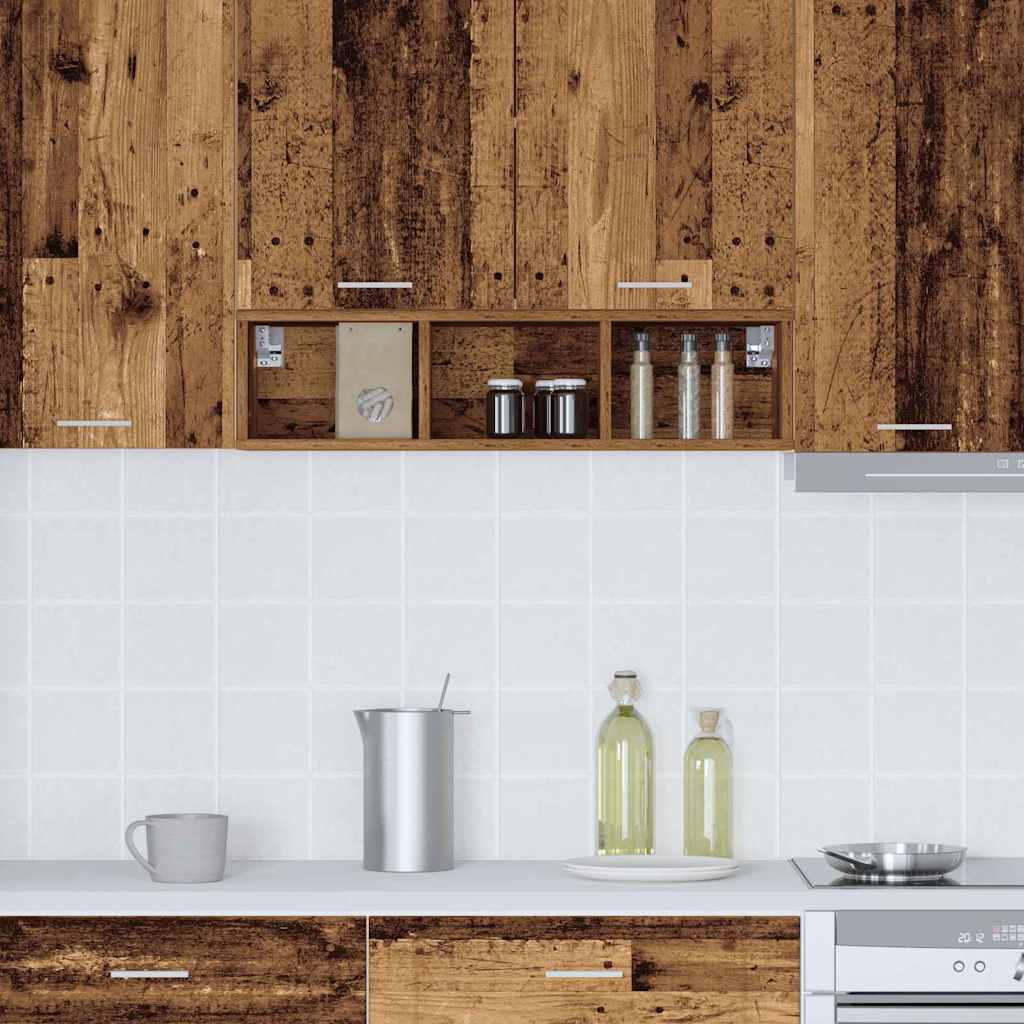 Hængeskab Riga Gammelt træ 20 x 29,5 x 80 cm Konstrueret træ