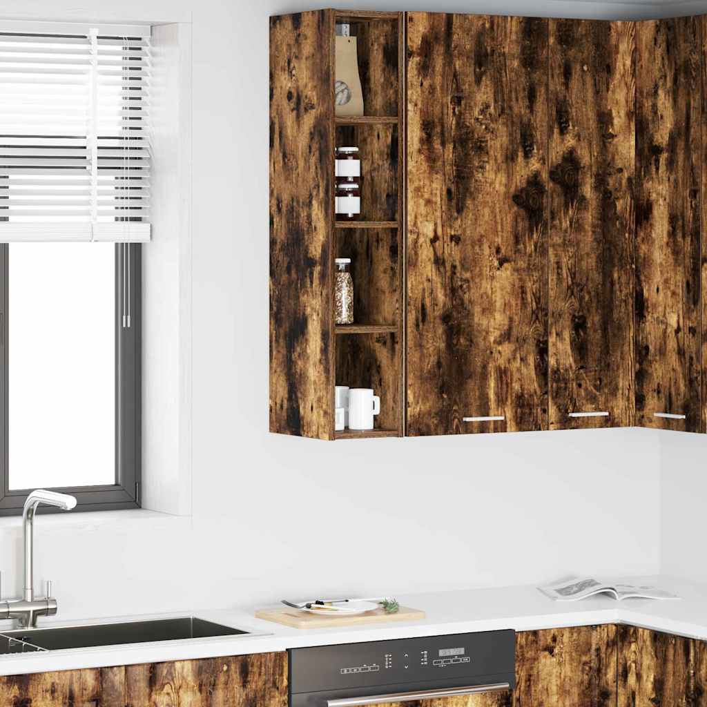 Hængeskab Riga Røget eg 20 x 29,5 x 100 cm Konstrueret træ