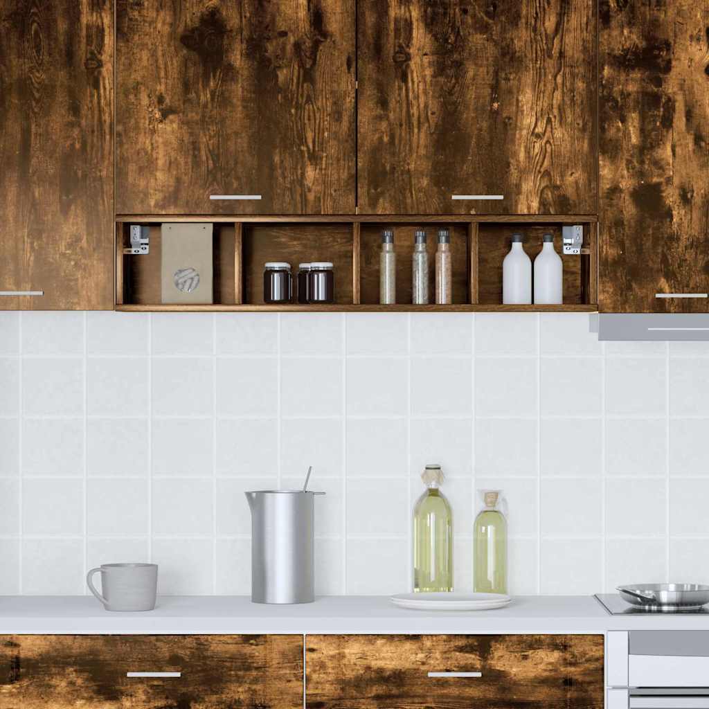 Hængeskab Riga Røget eg 20 x 29,5 x 100 cm Konstrueret træ