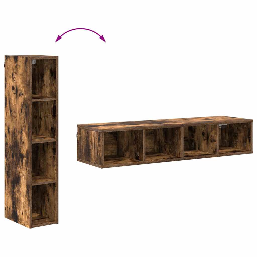 Hængeskab Riga Røget eg 20 x 29,5 x 100 cm Konstrueret træ