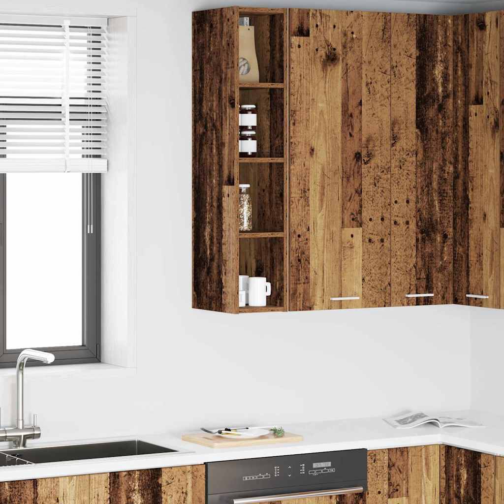 Hængeskab Riga Gammelt træ 20 x 29,5 x 100 cm Konstrueret træ