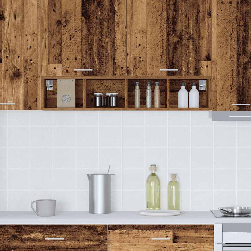 Hængeskab Riga Gammelt træ 20 x 29,5 x 100 cm Konstrueret træ