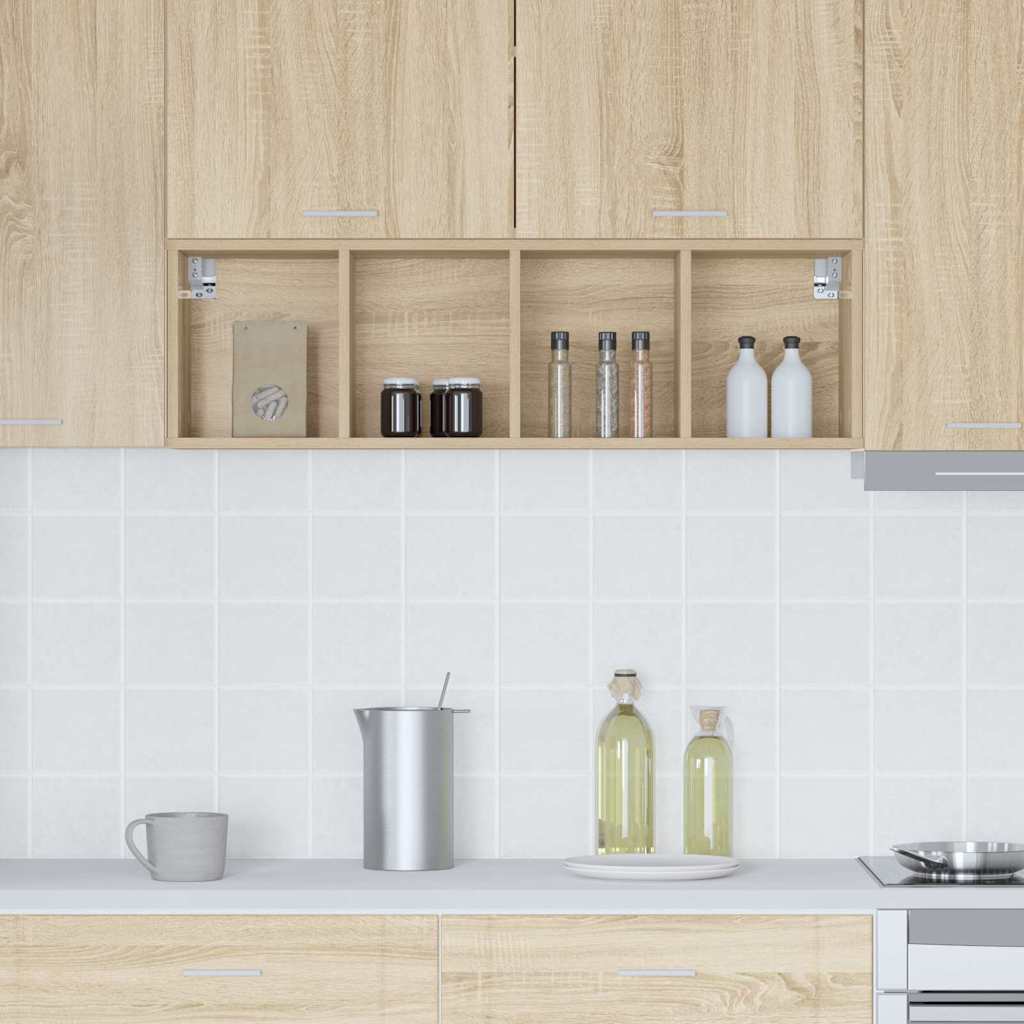 Hængeskab Riga Sonoma eg 30 x 29,5 x 100 cm Konstrueret træ