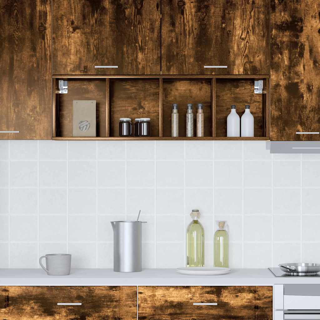 Hængeskab Riga Røget eg 30 x 29,5 x 100 cm Konstrueret træ