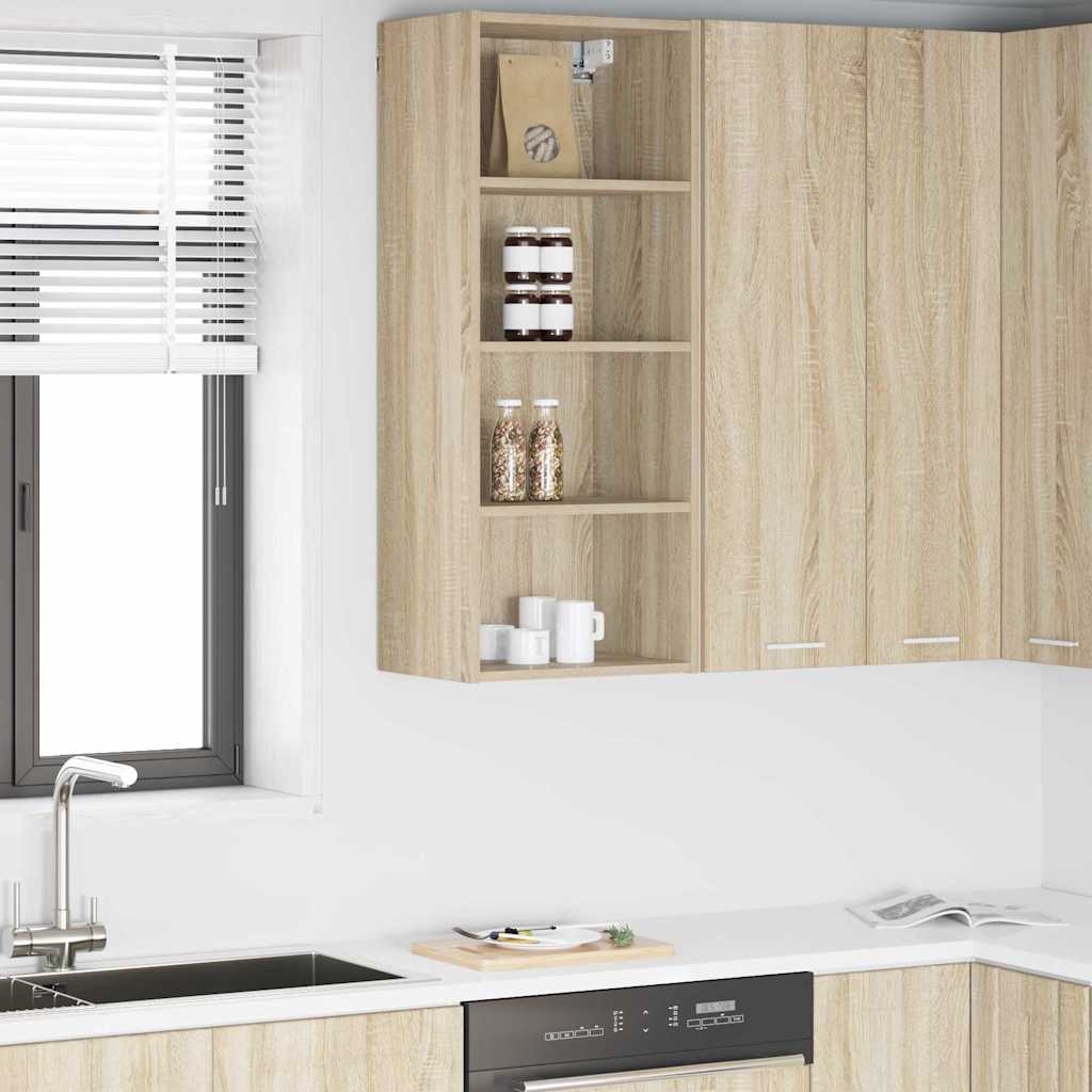 Hængeskab Riga Sonoma eg 40 x 29,5 x 100 cm Konstrueret træ