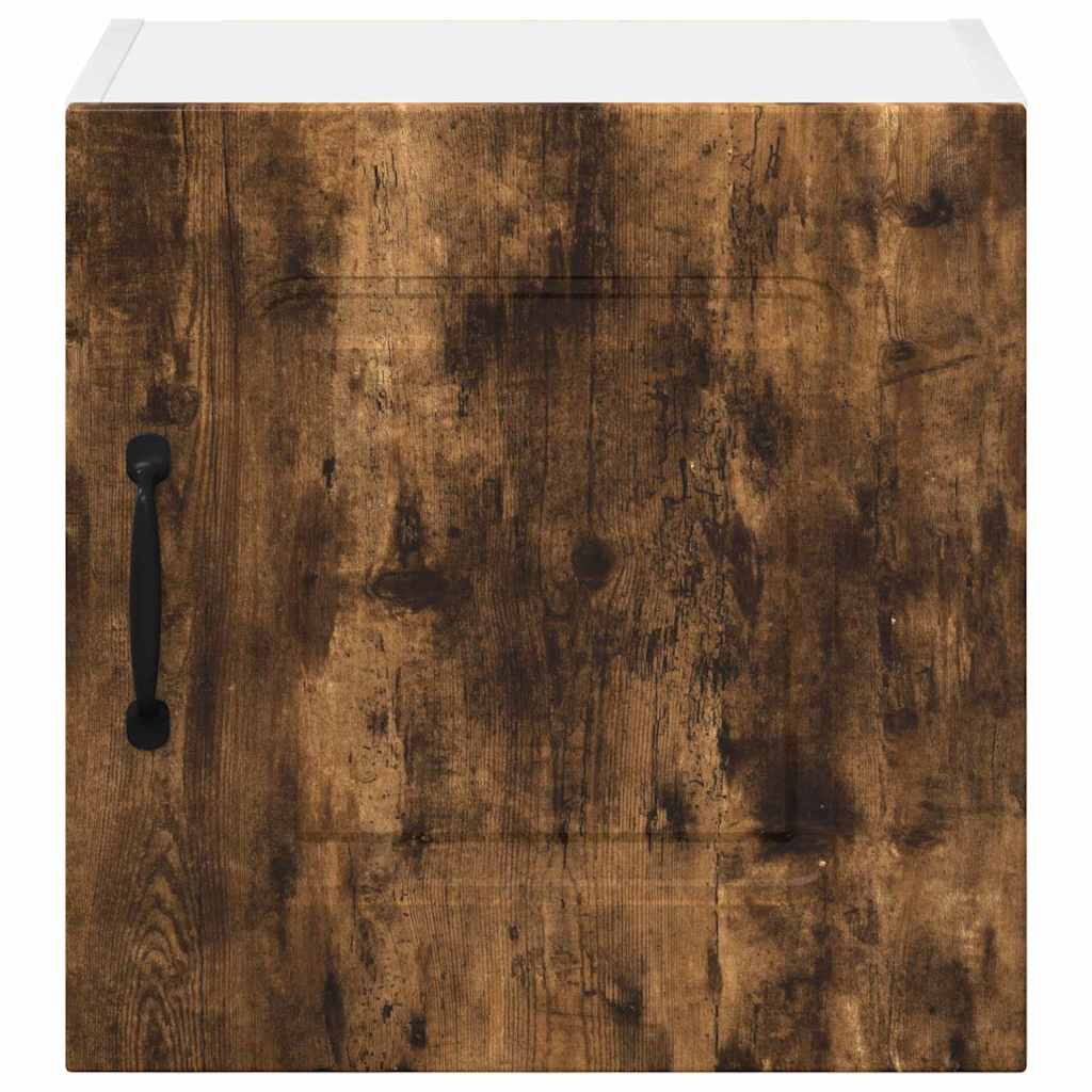 Køkkenskab 2 pcs Røget eg 40 x 31 x 40 cm Konstrueret træ