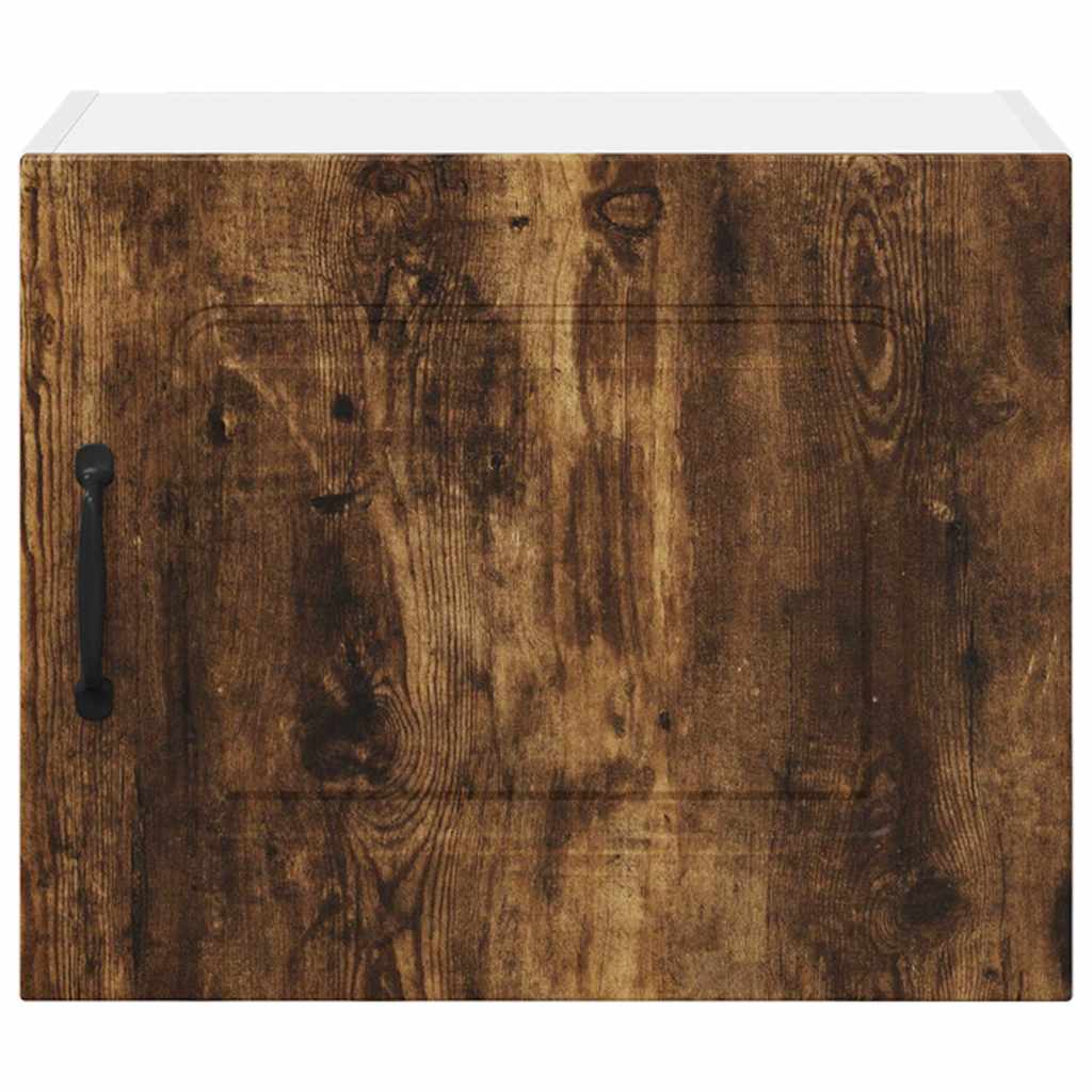 Køkkenskab 2 pcs Røget eg 50 x 31 x 40 cm Konstrueret træ