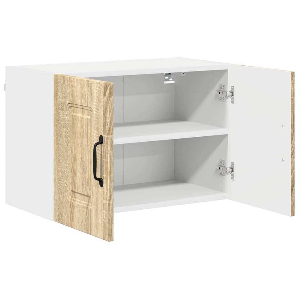 Køkkenskab 2 pcs Sonoma eg 60 x 31 x 40 cm Konstrueret træ