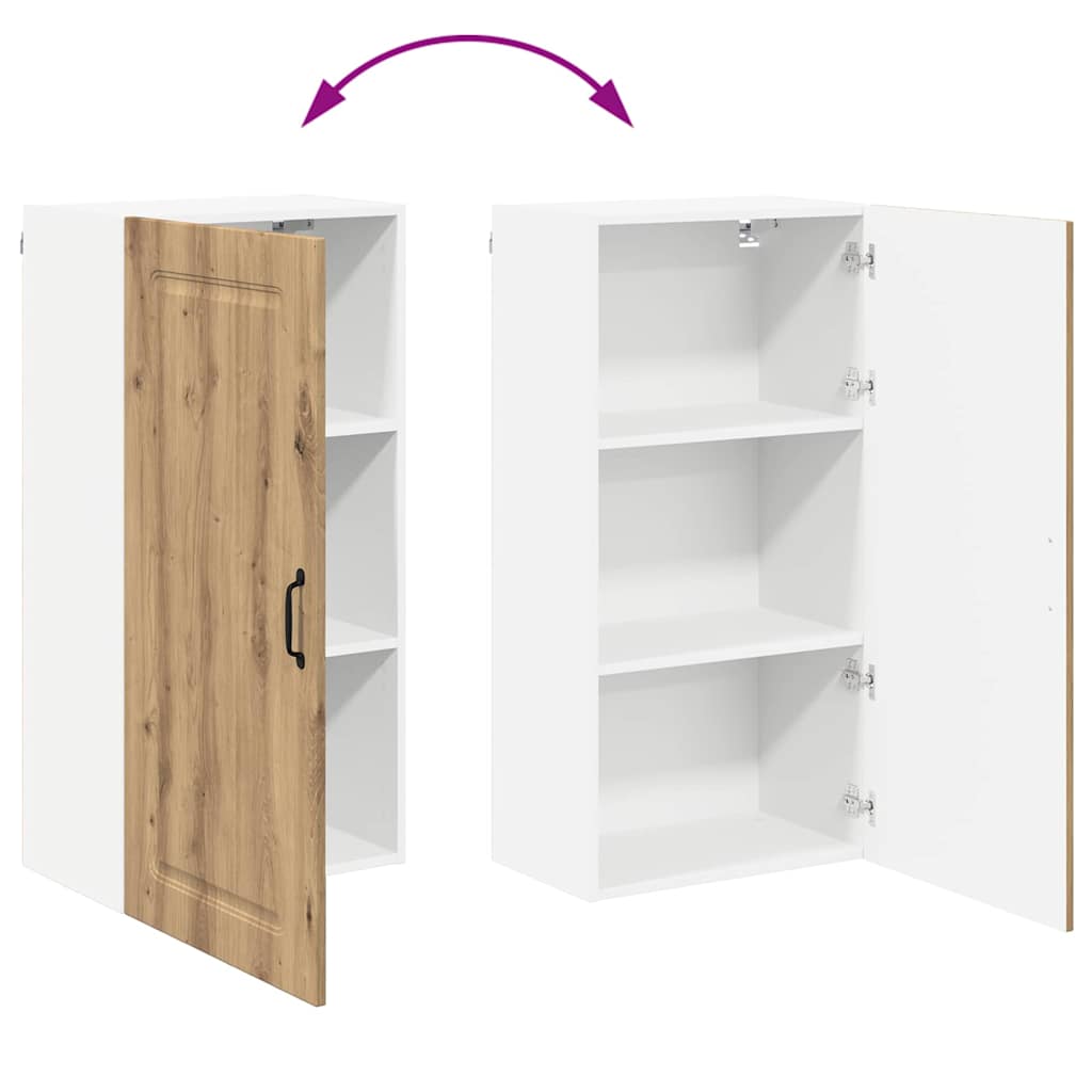 Køkkenskab Artisan Egetræ 50 x 31 x 100 cm Konstrueret træ