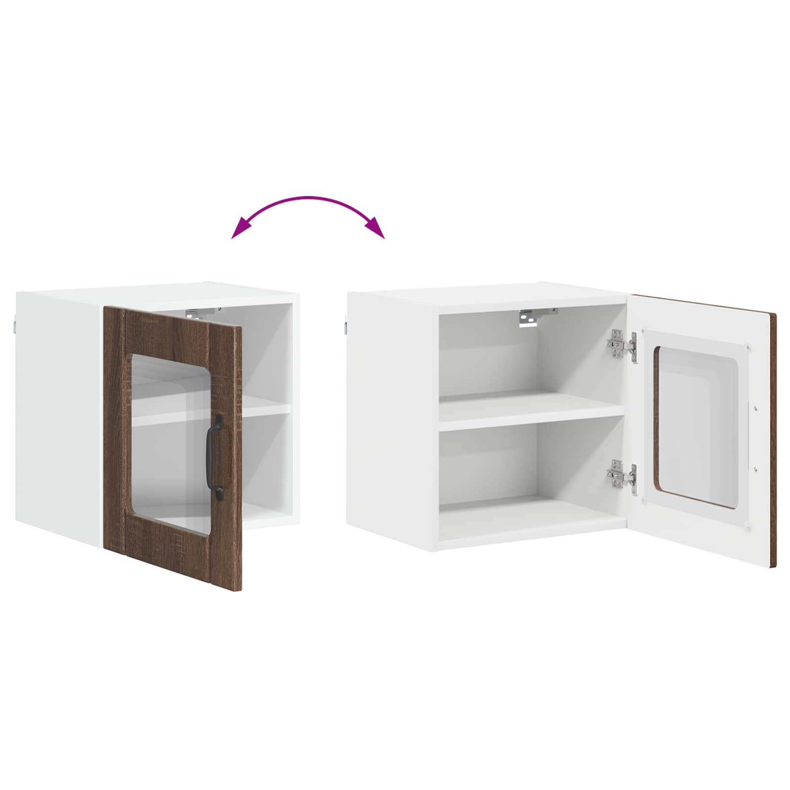 Køkkenskab Brun eg 40 x 31 x 40 cm Konstrueret træ