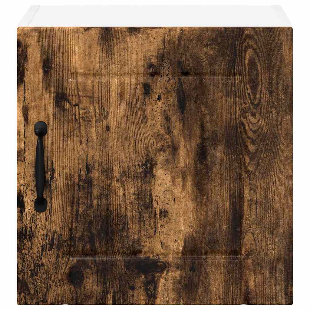 Køkkenskab 2 pcs Røget eg 40 x 31 x 40 cm Konstrueret træ