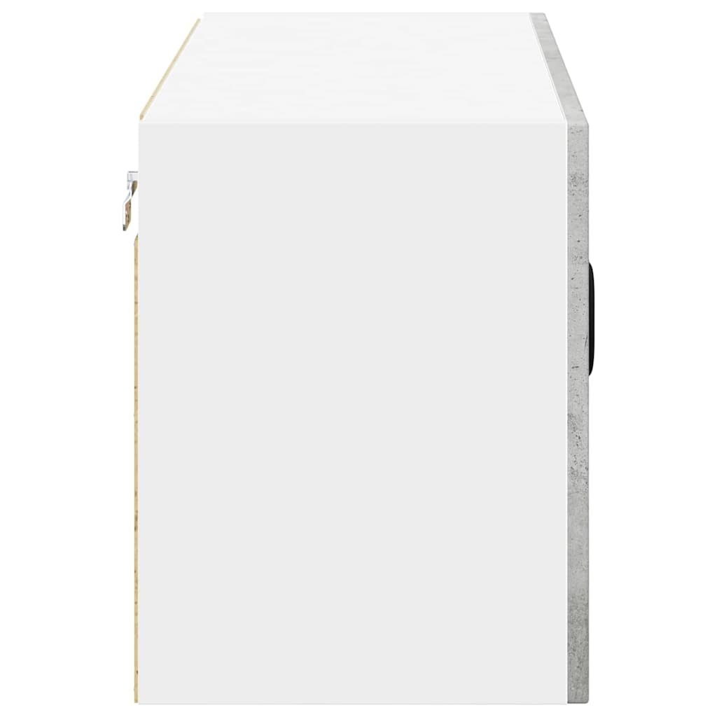 Køkkenskab Beton Grå 80 x 31 x 40 cm Konstrueret træ