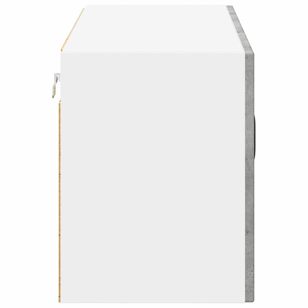 Køkkenskab Beton Grå 80 x 31 x 40 cm Konstrueret træ