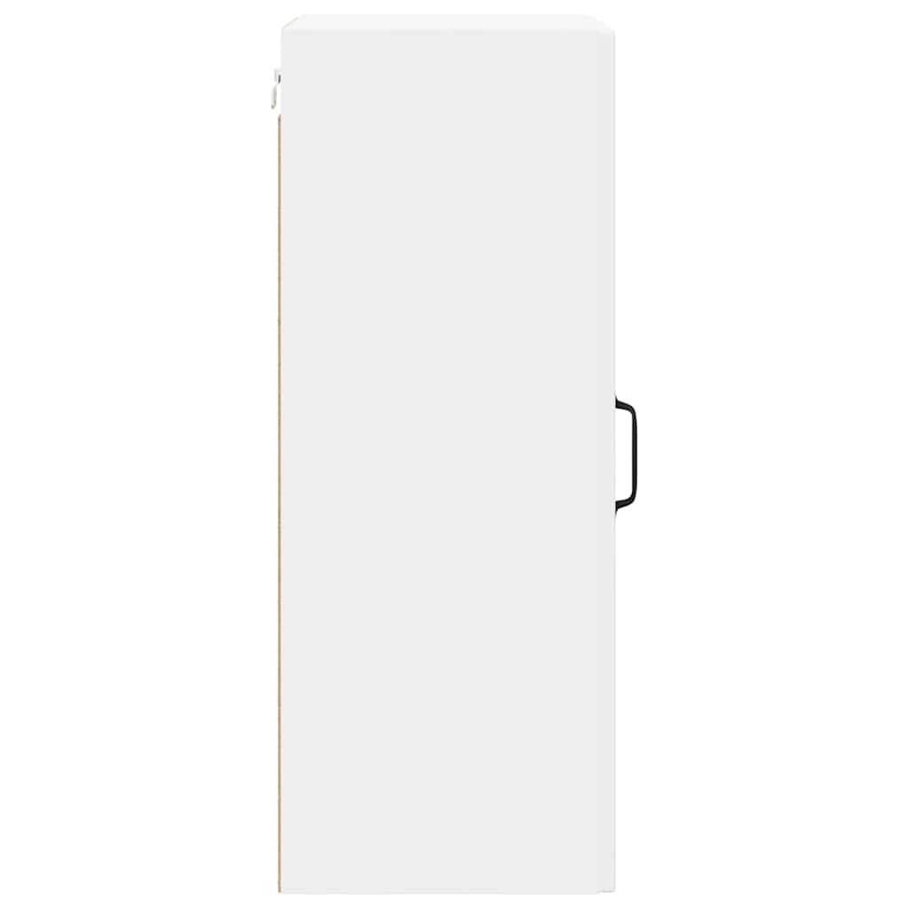 Køkkenskab 2 pcs Hvid 40 x 31 x 80 cm Konstrueret træ