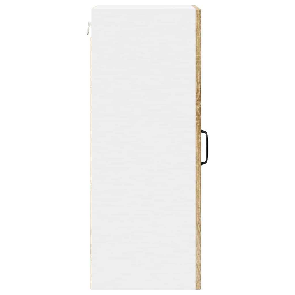 Køkkenskab 2 pcs Sonoma eg 30 x 31 x 80 cm Konstrueret træ