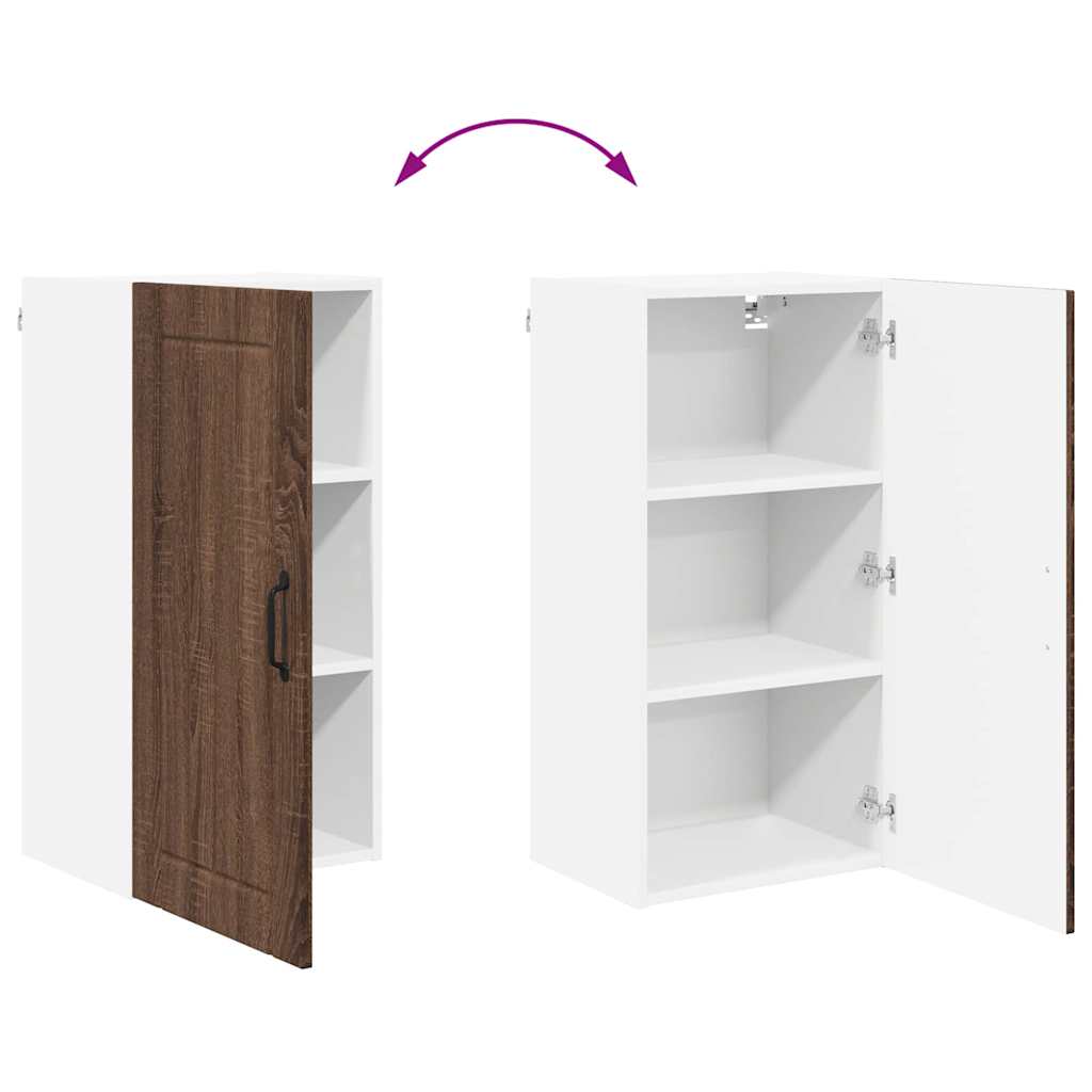 Køkkenskab Brun eg 40 x 31 x 80 cm Konstrueret træ