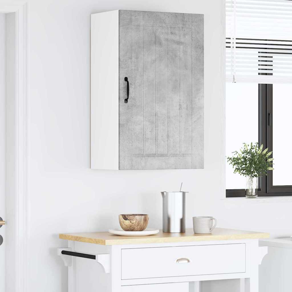 Køkkenskab Beton Grå 50 x 31 x 80 cm Konstrueret træ