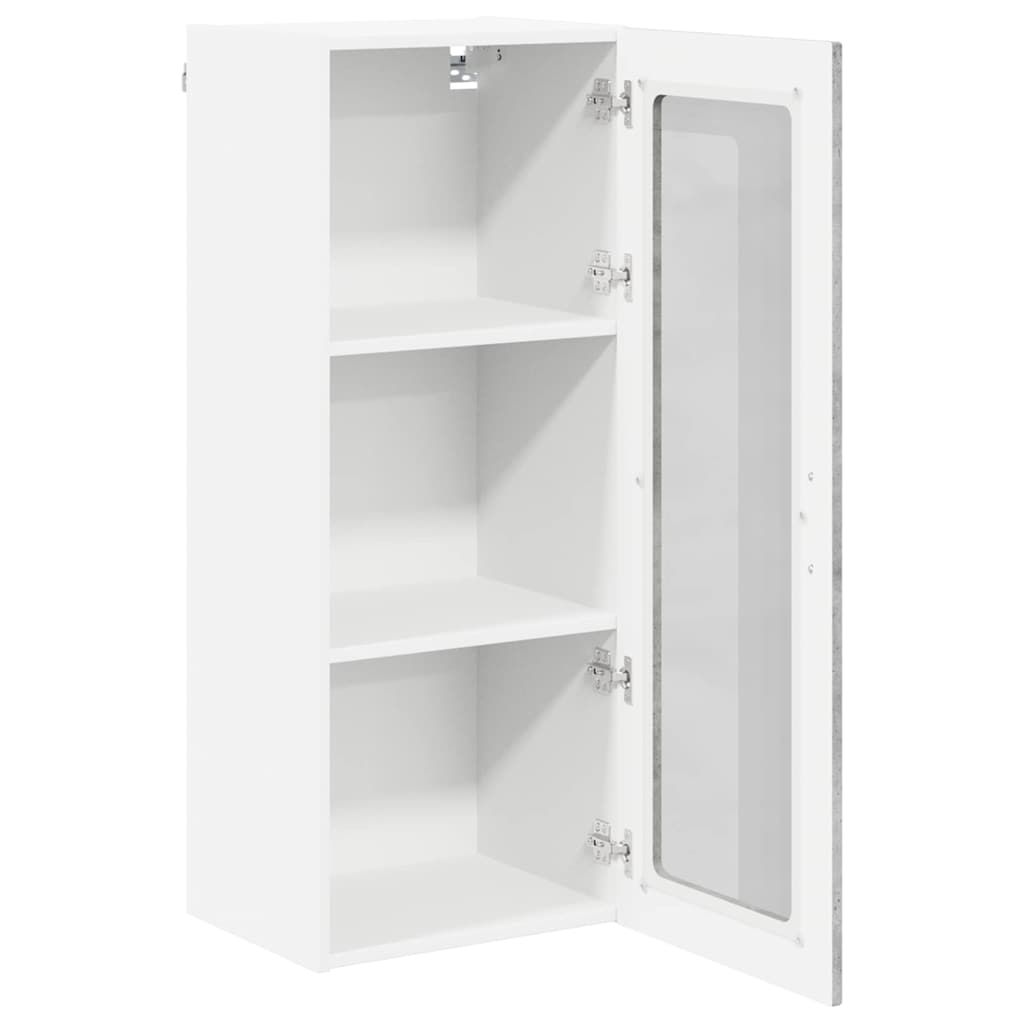 Køkkenskab Beton Grå 40 x 31 x 100 cm Konstrueret træ