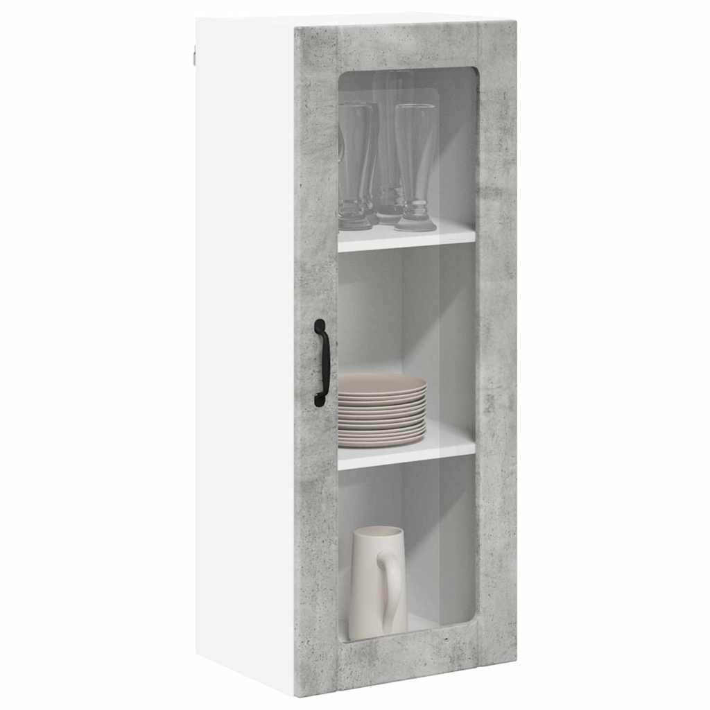 Køkkenskab Beton Grå 40 x 31 x 100 cm Konstrueret træ