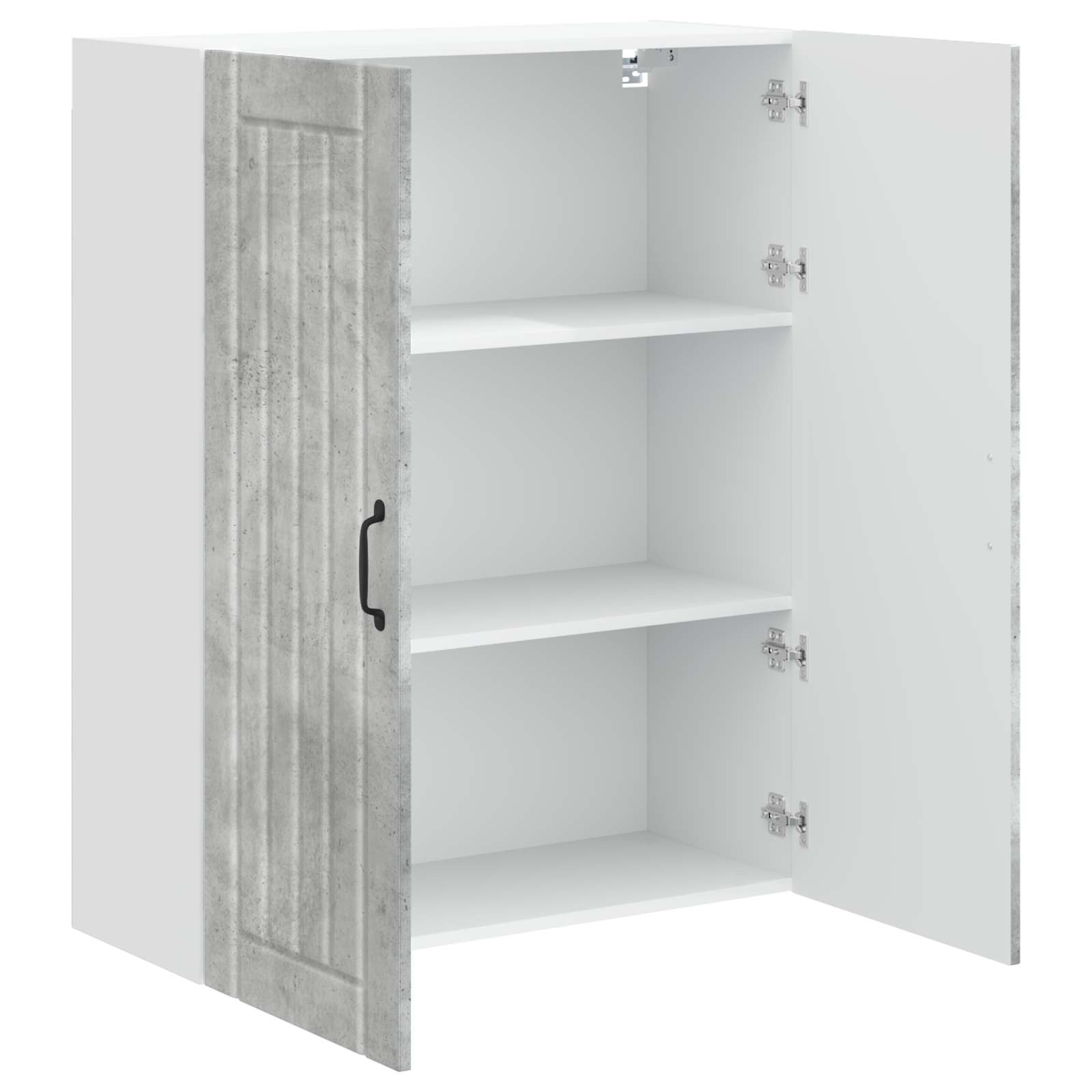 Køkkenskab Beton Grå 80 x 31 x 100 cm Konstrueret træ