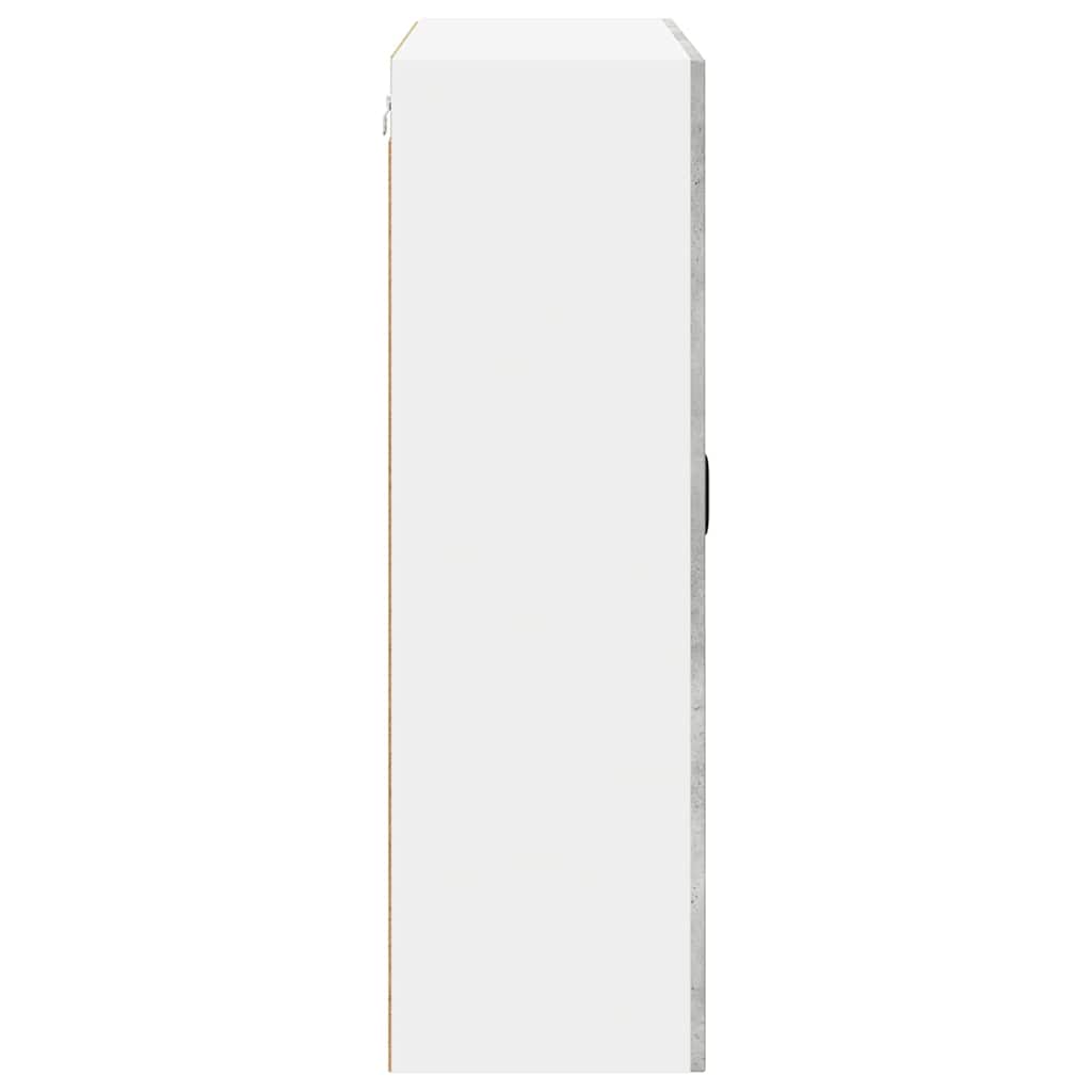 Køkkenskab Beton Grå 80 x 31 x 100 cm Konstrueret træ