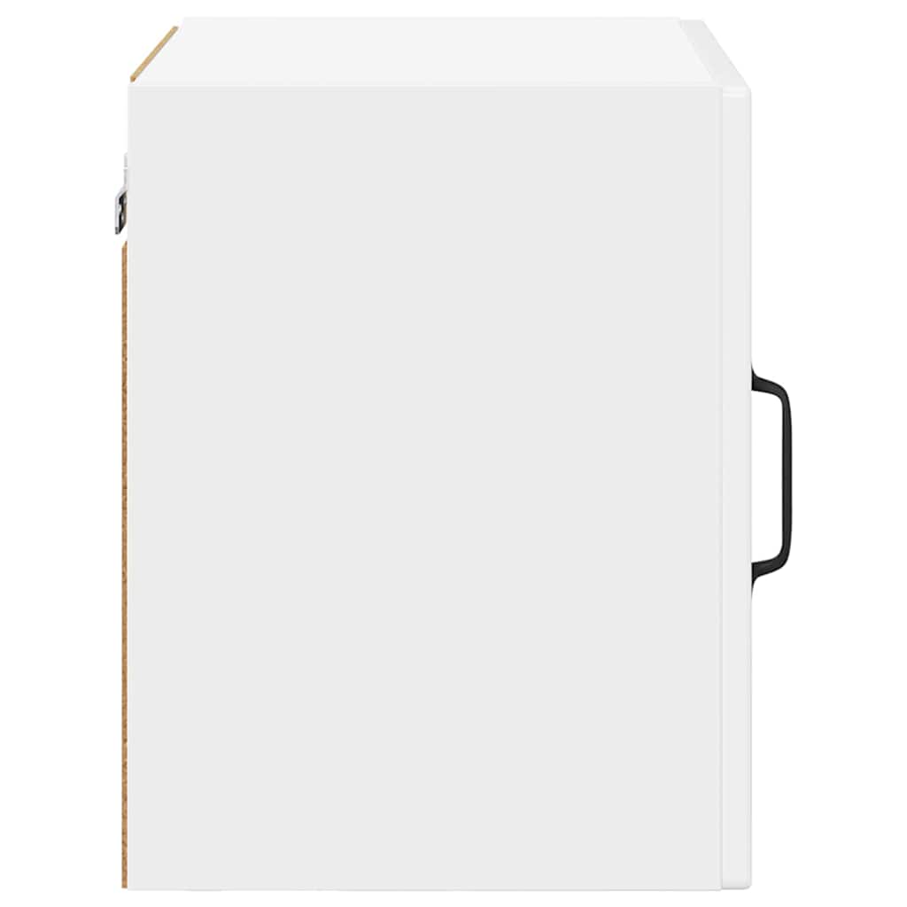 Køkkenskab 2 pcs Høj gloss hvid 40 x 31 x 40 cm Konstrueret træ