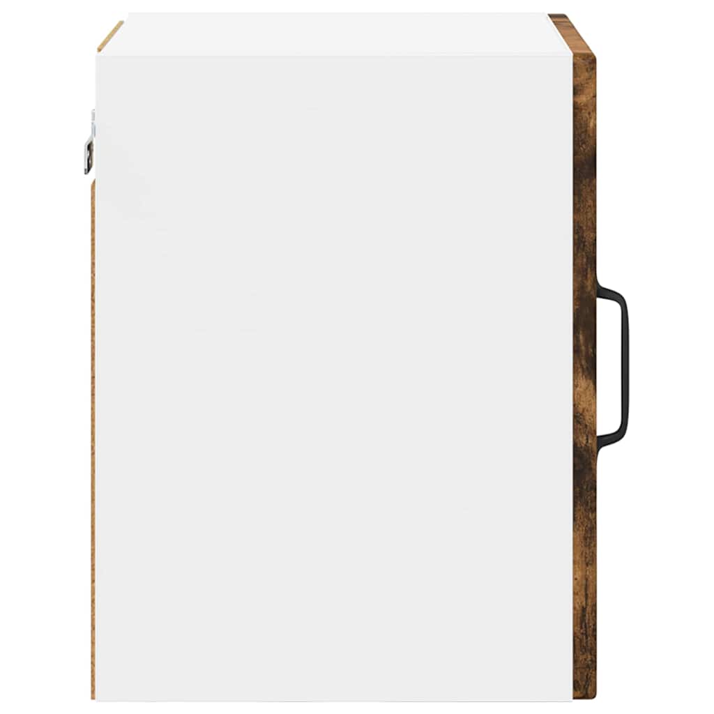 Køkkenskab 2 pcs Røget eg 30 x 31 x 40 cm Konstrueret træ