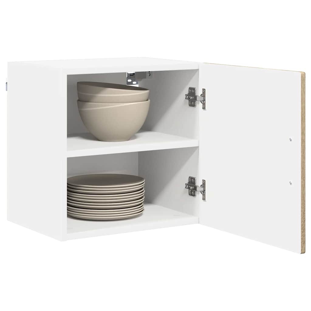 Køkkenskab 2 pcs Sonoma eg 40 x 31 x 40 cm Konstrueret træ