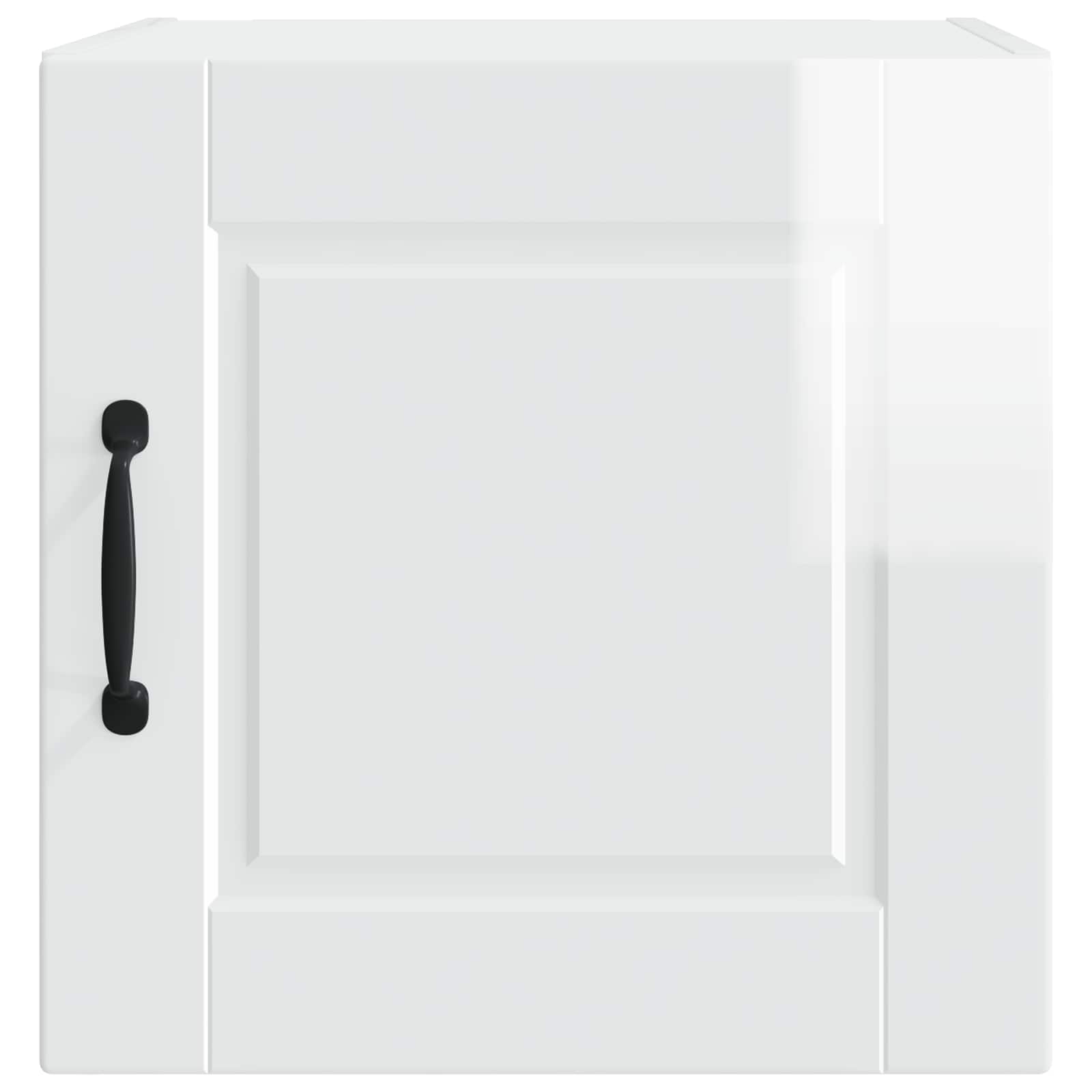 Køkkenskab 2 pcs Høj gloss hvid 40 x 31 x 40 cm Konstrueret træ