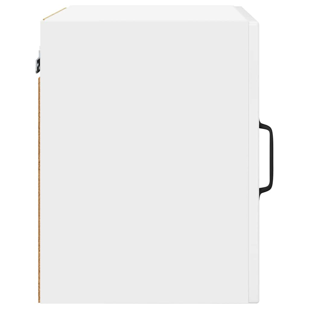 Køkkenskab 2 pcs Høj gloss hvid 40 x 31 x 40 cm Konstrueret træ