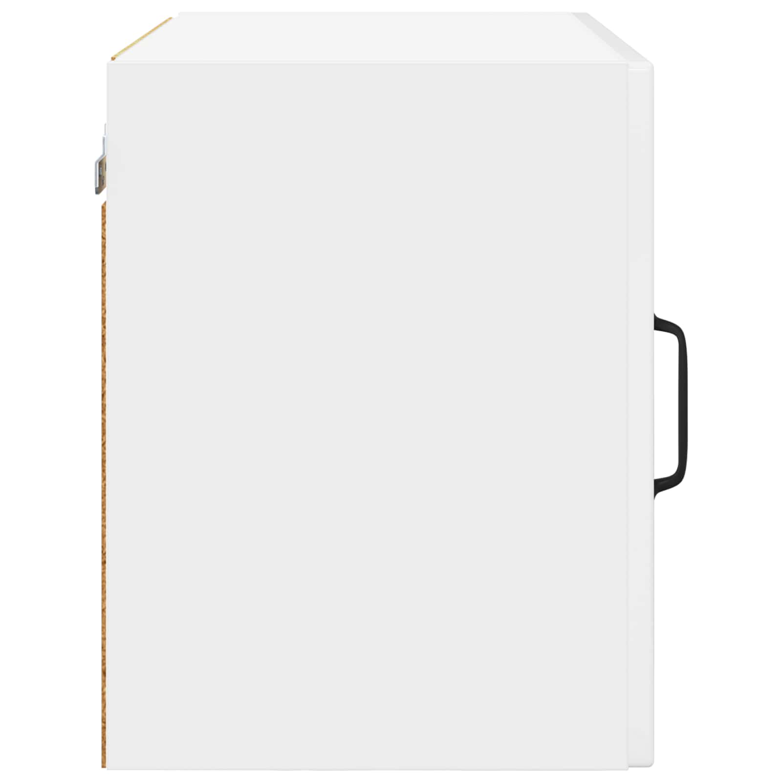 Køkkenskab 2 pcs Høj gloss hvid 50 x 31 x 40 cm Konstrueret træ