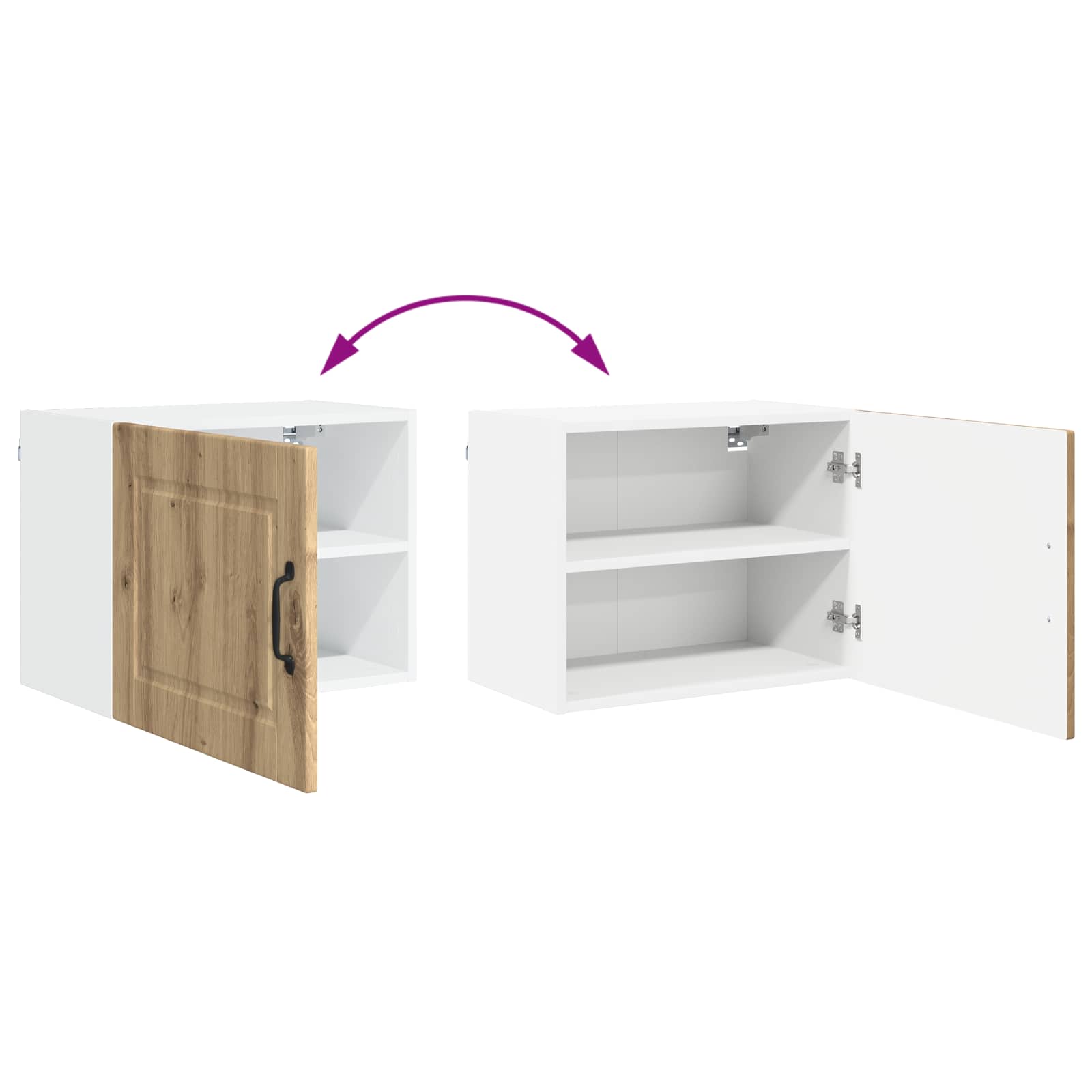 Køkkenskab Artisan Egetræ 50 x 31 x 40 cm Konstrueret træ