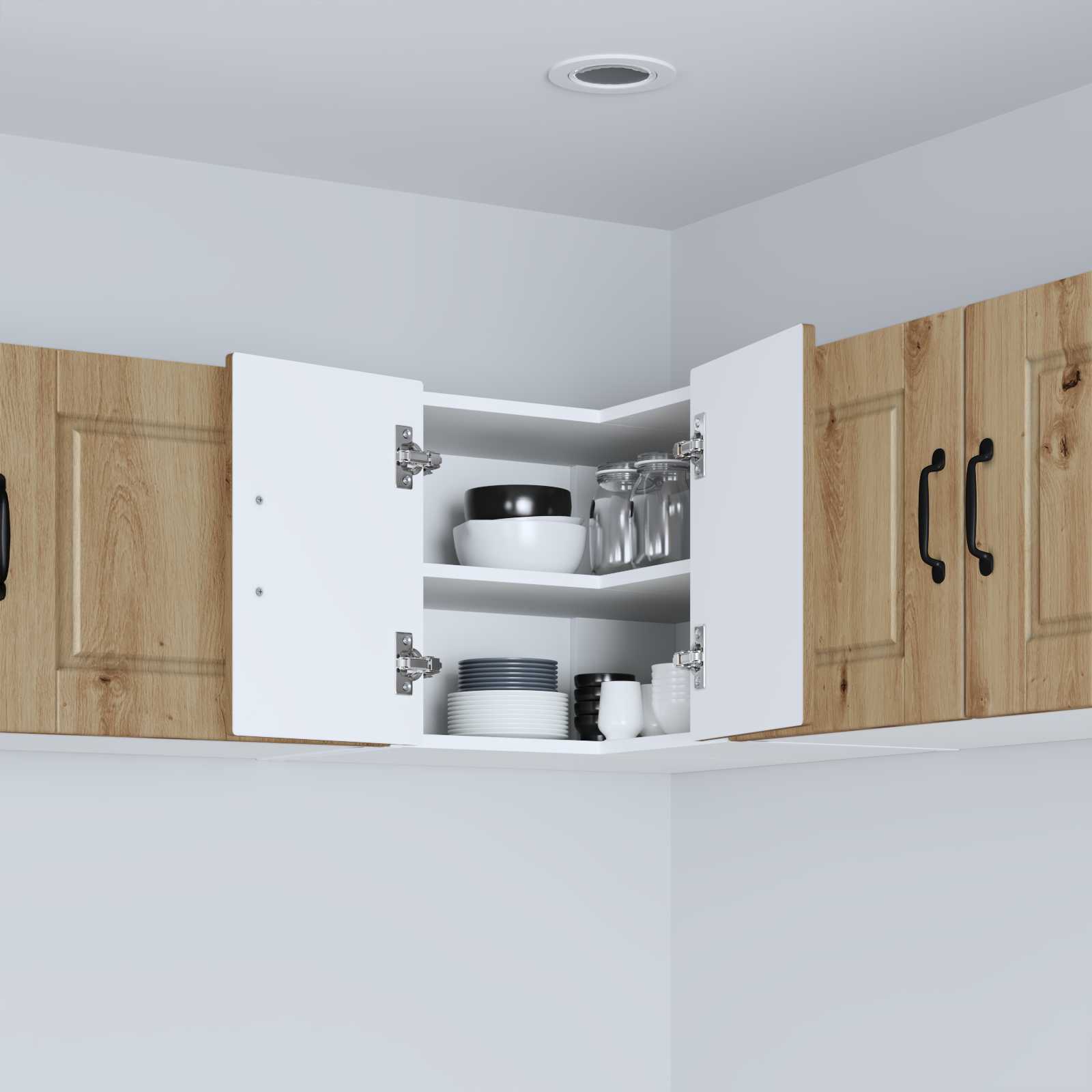 Køkkenskab Artisan Egetræ 57 x 57 x 40 cm Konstrueret træ