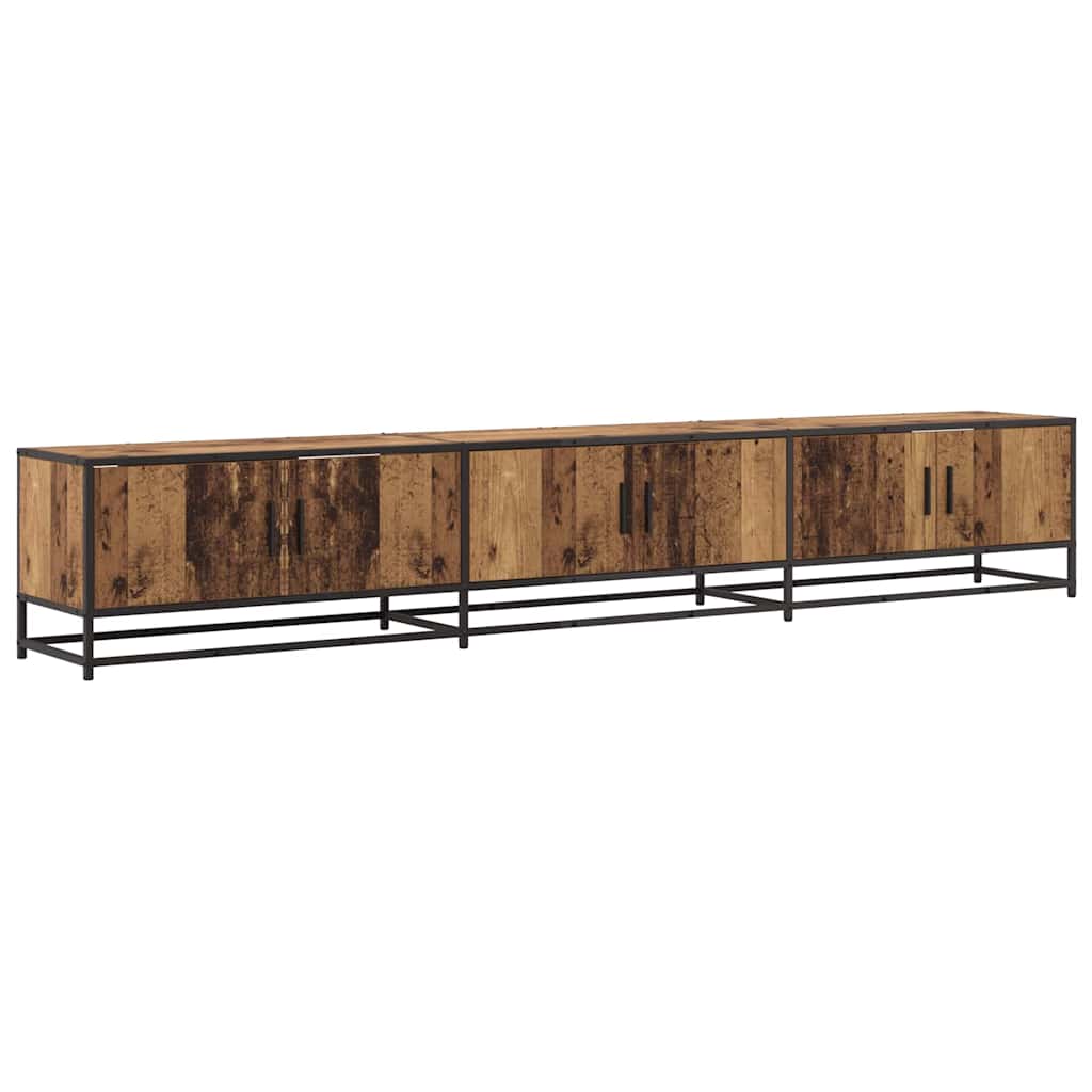 TV-skab Gammelt træ 240 x 35 x 41 cm Konstrueret træ