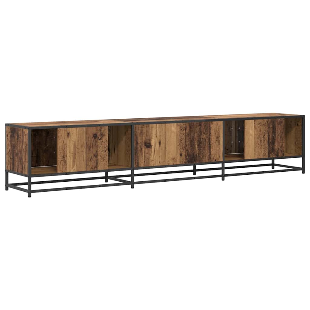 TV-skab Gammelt træ 210 x 35 x 41 cm Konstrueret træ