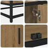 TV-skab artisan eg 210 x 35 x 41 cm Konstrueret træ
