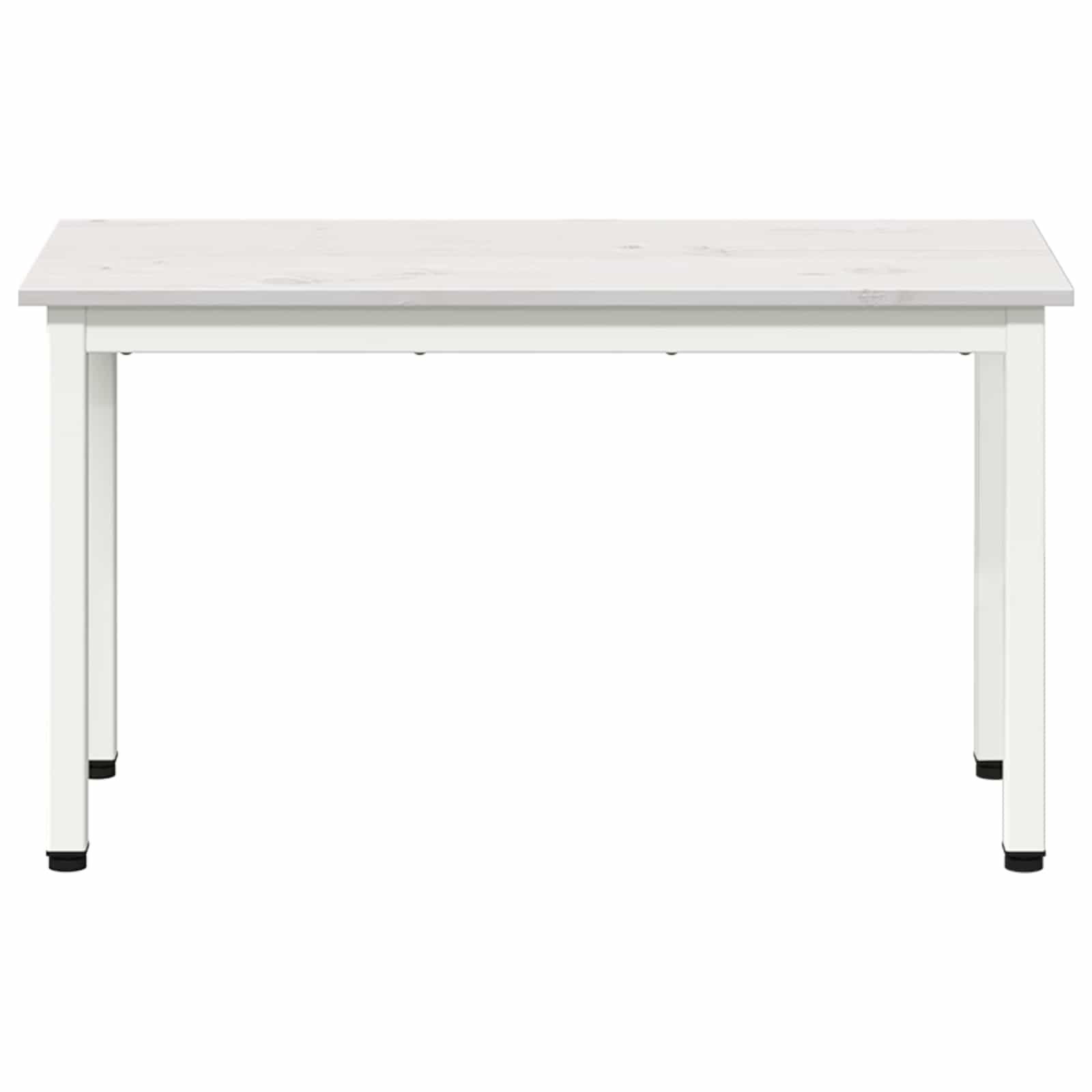 bænk Hvid 80 x 35 x 45 cm Massiv fyrretræ