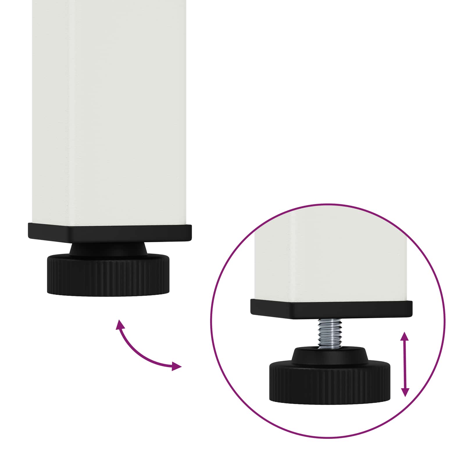 bænk Hvid 80 x 35 x 45 cm Massiv fyrretræ